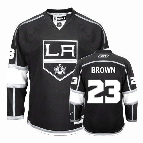 Men's Los Angeles Kings #23 Dustin Brown Black Ageless Must-Have Lace-Up  Pullover Hoodie on sale,for Cheap,wholesale from China