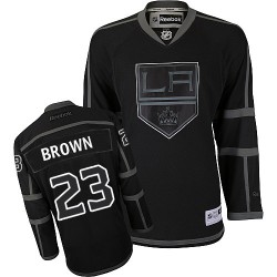 Los Angeles Kings Dustin Brown Official Black Ice Reebok Authentic Adult NHL Hockey Jersey