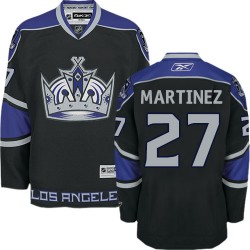 Los Angeles Kings Alec Martinez Official Black Reebok Authentic Adult Third NHL Hockey Jersey