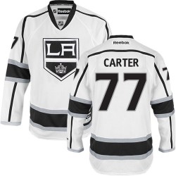 Los Angeles Kings Jeff Carter Official White Reebok Authentic Adult Away NHL Hockey Jersey