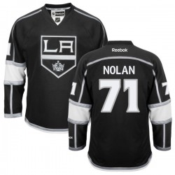 Los Angeles Kings Jordan Nolan Official Black Reebok Authentic Adult Home NHL Hockey Jersey
