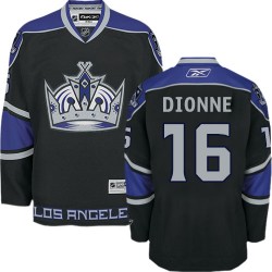 Los Angeles Kings Marcel Dionne Official Black Reebok Authentic Adult Third NHL Hockey Jersey