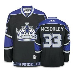 Los Angeles Kings Marty Mcsorley Official Black Reebok Premier Adult Third NHL Hockey Jersey