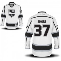 Los Angeles Kings Nick Shore Official White Reebok Premier Adult Away NHL Hockey Jersey