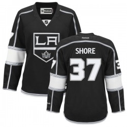 Los Angeles Kings Nick Shore Official Black Reebok Authentic Women's Home NHL Hockey Jersey