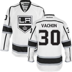 Los Angeles Kings Rogie Vachon Official White Reebok Authentic Adult Away NHL Hockey Jersey