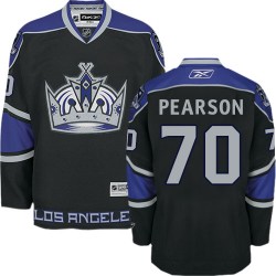 Los Angeles Kings Tanner Pearson Official Black Reebok Authentic Adult Third NHL Hockey Jersey