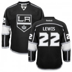 Los Angeles Kings Trevor Lewis Official Black Reebok Premier Adult Home NHL Hockey Jersey