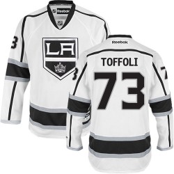 Los Angeles Kings Tyler Toffoli Official White Reebok Authentic Adult Away NHL Hockey Jersey