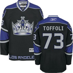 Los Angeles Kings Tyler Toffoli Official Black Reebok Authentic Adult Third NHL Hockey Jersey