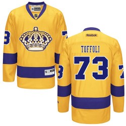 Los Angeles Kings Tyler Toffoli Official Gold Reebok Authentic Adult Third NHL Hockey Jersey