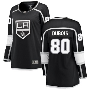 Los Angeles Kings Pierre-Luc Dubois Official Black Fanatics Branded Breakaway Women's Home NHL Hockey Jersey