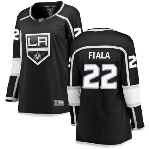 Los Angeles Kings Kevin Fiala Official Black Fanatics Branded Breakaway Women's Home NHL Hockey Jersey