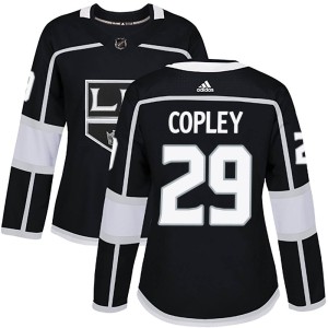 Los Angeles Kings Pheonix Copley Official Black Adidas Authentic Women's Home NHL Hockey Jersey
