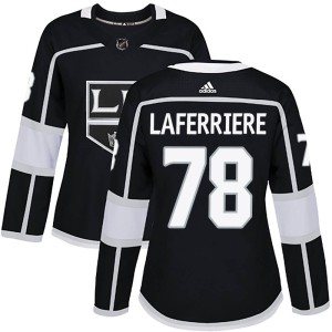 Los Angeles Kings Alex Laferriere Official Black Adidas Authentic Women's Home NHL Hockey Jersey