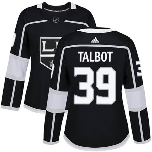 Los Angeles Kings Cam Talbot Official Black Adidas Authentic Women's Home NHL Hockey Jersey