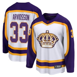 Los Angeles Kings Viktor Arvidsson Official White Fanatics Branded Breakaway Adult Special Edition 2.0 NHL Hockey Jersey