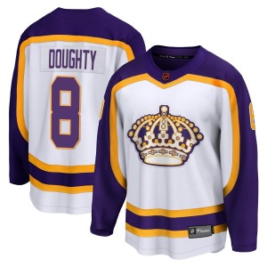 Los Angeles Kings Drew Doughty Official White Fanatics Branded Breakaway Adult Special Edition 2.0 NHL Hockey Jersey