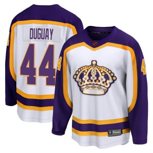 Los Angeles Kings Ron Duguay Official White Fanatics Branded Breakaway Adult Special Edition 2.0 NHL Hockey Jersey