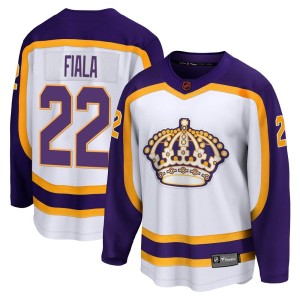 Los Angeles Kings Kevin Fiala Official White Fanatics Branded Breakaway Adult Special Edition 2.0 NHL Hockey Jersey