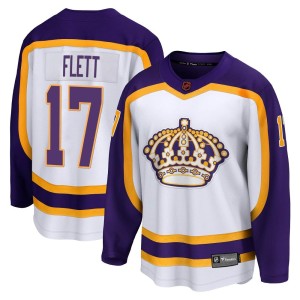 Los Angeles Kings Bill Flett Official White Fanatics Branded Breakaway Adult Special Edition 2.0 NHL Hockey Jersey