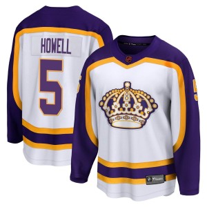 Los Angeles Kings Harry Howell Official White Fanatics Branded Breakaway Adult Special Edition 2.0 NHL Hockey Jersey