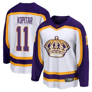 Los Angeles Kings Anze Kopitar Official White Fanatics Branded Breakaway Adult Special Edition 2.0 NHL Hockey Jersey