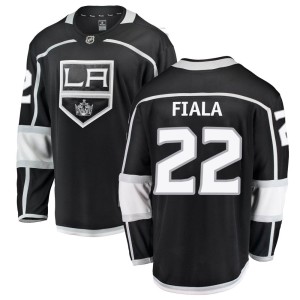 Los Angeles Kings Kevin Fiala Official Black Fanatics Branded Breakaway Youth Home NHL Hockey Jersey