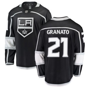 Los Angeles Kings Tony Granato Official Black Fanatics Branded Breakaway Youth Home NHL Hockey Jersey