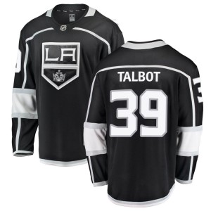 Los Angeles Kings Cam Talbot Official Black Fanatics Branded Breakaway Youth Home NHL Hockey Jersey