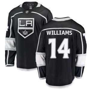 Los Angeles Kings Justin Williams Official Black Fanatics Branded Breakaway Youth Home NHL Hockey Jersey