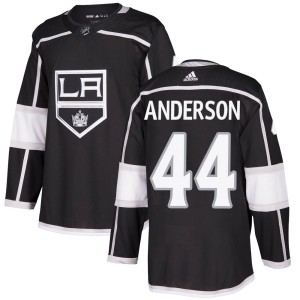 Los Angeles Kings Mikey Anderson Official Black Adidas Authentic Youth ized Home NHL Hockey Jersey
