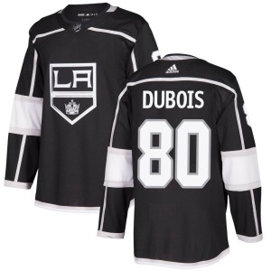Los Angeles Kings Pierre-Luc Dubois Official Black Adidas Authentic Youth Home NHL Hockey Jersey