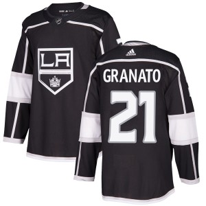 Los Angeles Kings Tony Granato Official Black Adidas Authentic Youth Home NHL Hockey Jersey