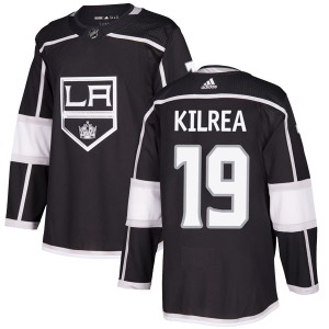 Los Angeles Kings Brian Kilrea Official Black Adidas Authentic Youth Home NHL Hockey Jersey