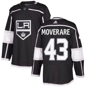 Los Angeles Kings Jacob Moverare Official Black Adidas Authentic Youth Home NHL Hockey Jersey