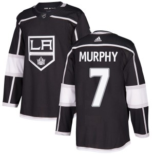 Los Angeles Kings Mike Murphy Official Black Adidas Authentic Youth Home NHL Hockey Jersey