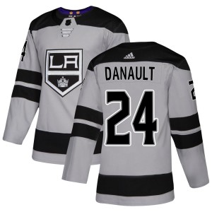 Los Angeles Kings Phillip Danault Official Gray Adidas Authentic Youth Alternate NHL Hockey Jersey