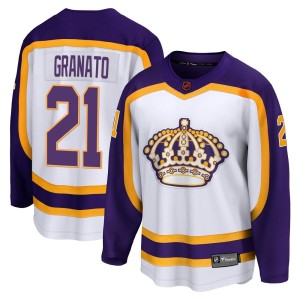 Los Angeles Kings Tony Granato Official White Fanatics Branded Breakaway Youth Special Edition 2.0 NHL Hockey Jersey