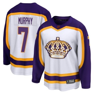 Los Angeles Kings Mike Murphy Official White Fanatics Branded Breakaway Youth Special Edition 2.0 NHL Hockey Jersey