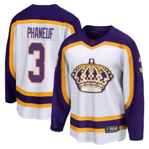 Los Angeles Kings Dion Phaneuf Official White Fanatics Branded Breakaway Youth Special Edition 2.0 NHL Hockey Jersey