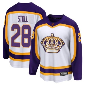 Los Angeles Kings Jarret Stoll Official White Fanatics Branded Breakaway Youth Special Edition 2.0 NHL Hockey Jersey
