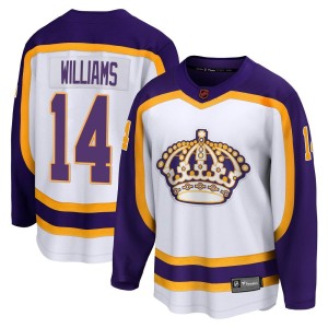 Los Angeles Kings Justin Williams Official White Fanatics Branded Breakaway Youth Special Edition 2.0 NHL Hockey Jersey