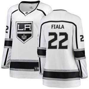 Los Angeles Kings Kevin Fiala Official White Fanatics Branded Breakaway Women's Away NHL Hockey Jersey