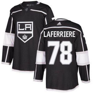 Los Angeles Kings Alex Laferriere Official Black Adidas Authentic Adult Home NHL Hockey Jersey