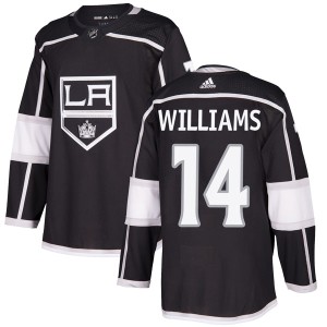 Los Angeles Kings Justin Williams Official Black Adidas Authentic Adult Home NHL Hockey Jersey