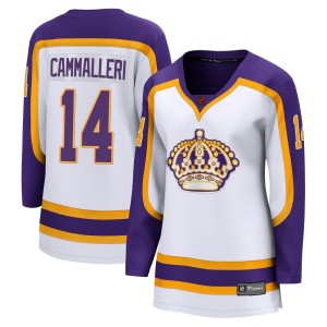 Los Angeles Kings Mike Cammalleri Official White Fanatics Branded Breakaway Women's Special Edition 2.0 NHL Hockey Jersey