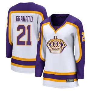 Los Angeles Kings Tony Granato Official White Fanatics Branded Breakaway Women's Special Edition 2.0 NHL Hockey Jersey
