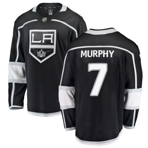 Los Angeles Kings Mike Murphy Official Black Fanatics Branded Breakaway Adult Home NHL Hockey Jersey