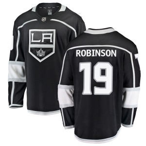 Los Angeles Kings Larry Robinson Official Black Fanatics Branded Breakaway Adult Home NHL Hockey Jersey